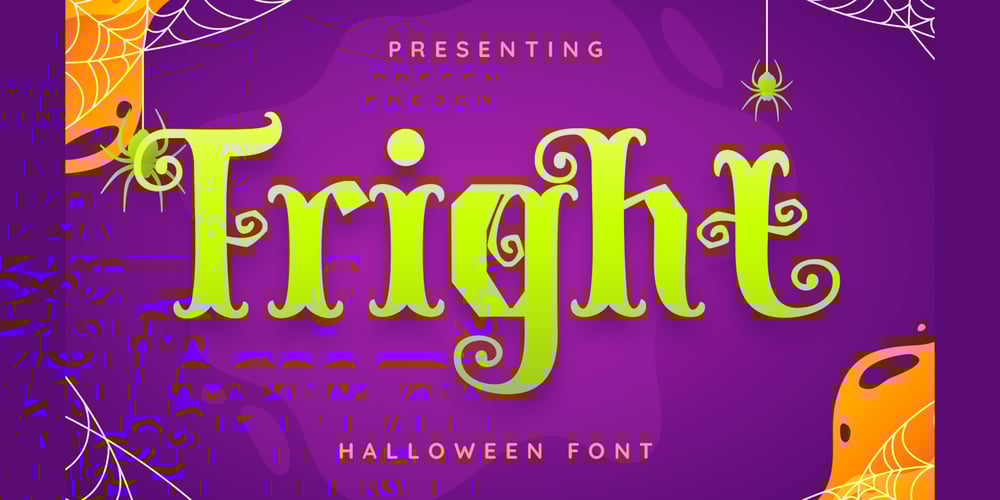 Fright font