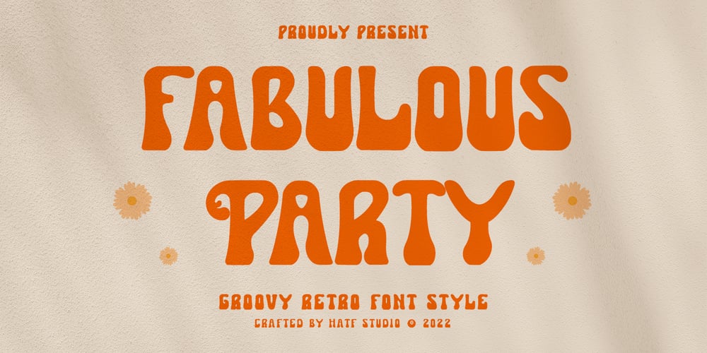 Fabulous Party font