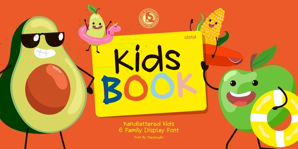 Kids Book olst font