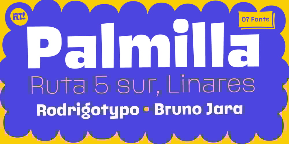Palmilla font