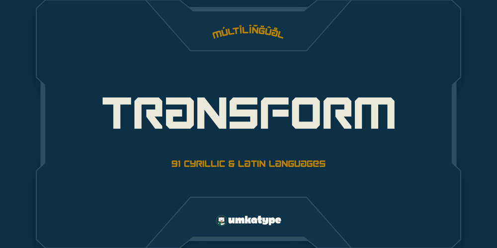 Transform font