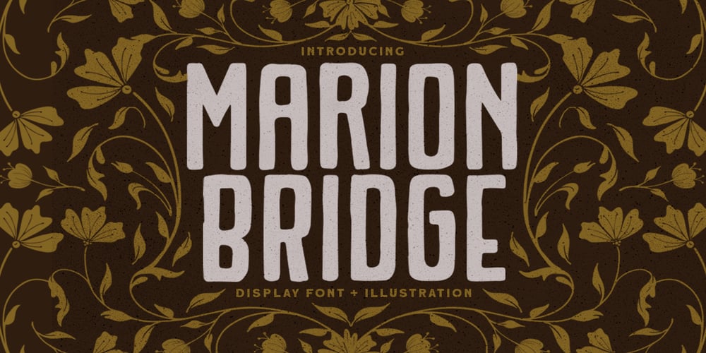 Marion Bridge font