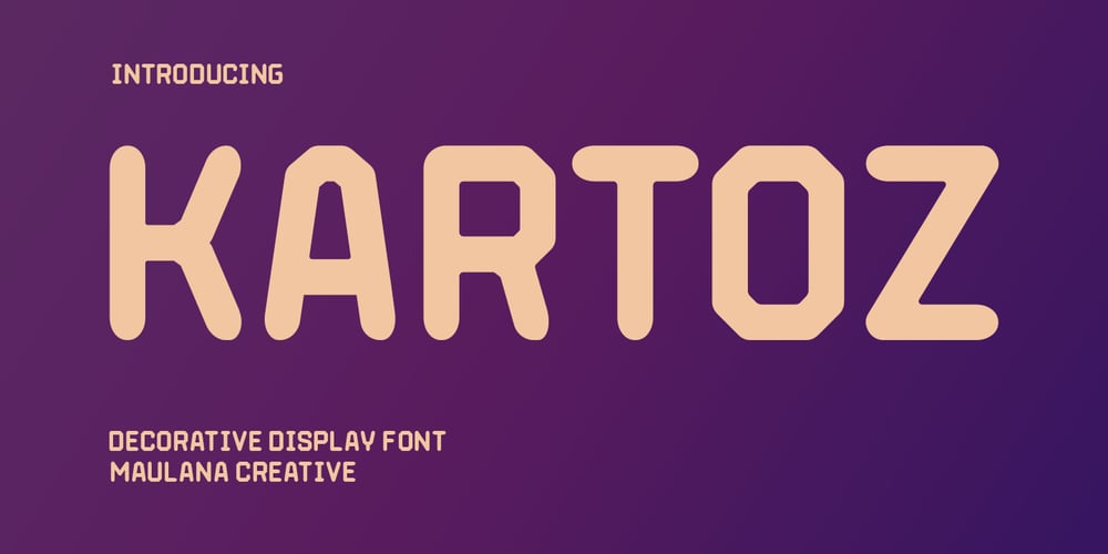 MC Kartoz font
