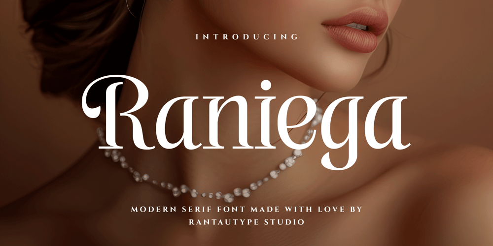 Raniega font