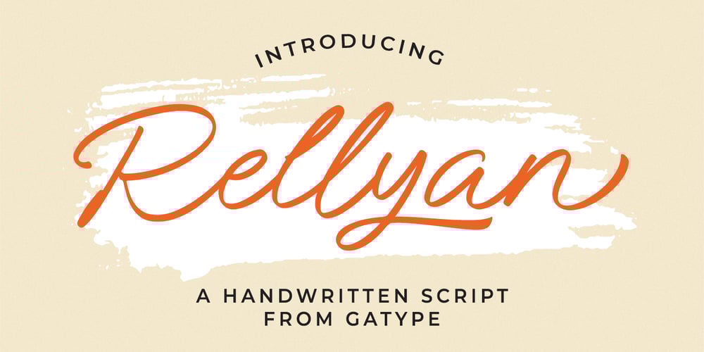 Rellyan font