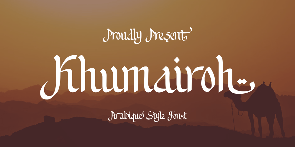 Khumairoh font