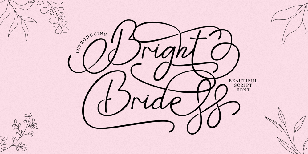 Bright Bridge font