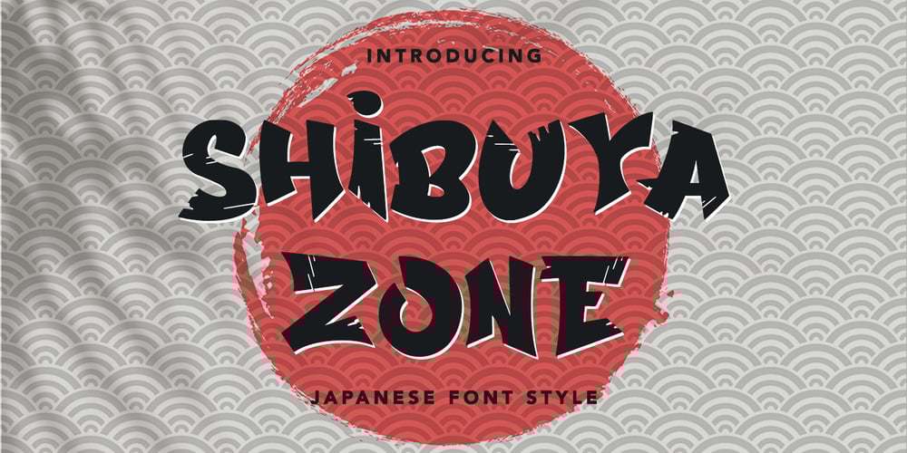 Shibuya Zone font