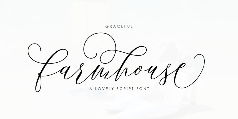 Graceful Farmhouse font