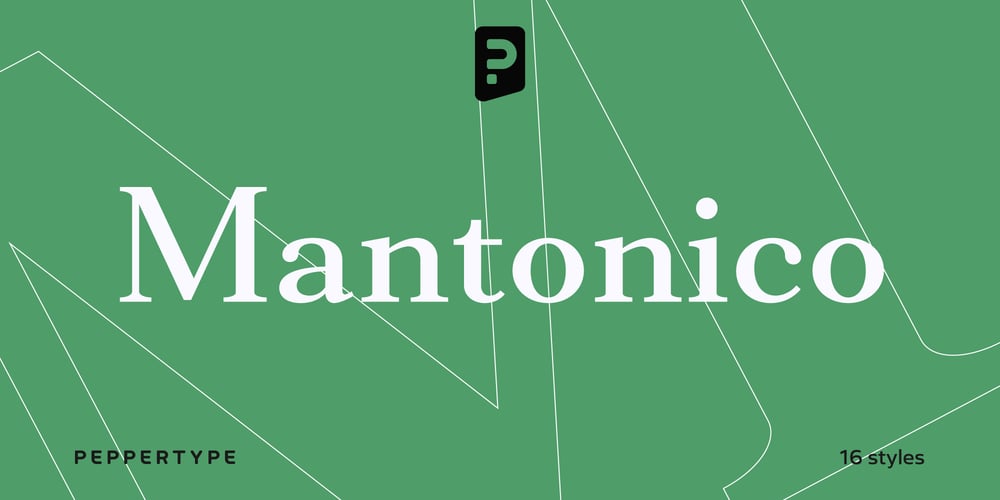 Mantonico font