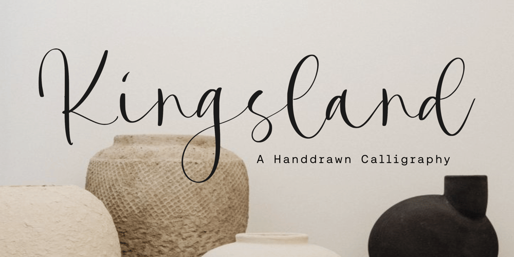 Kingsland font