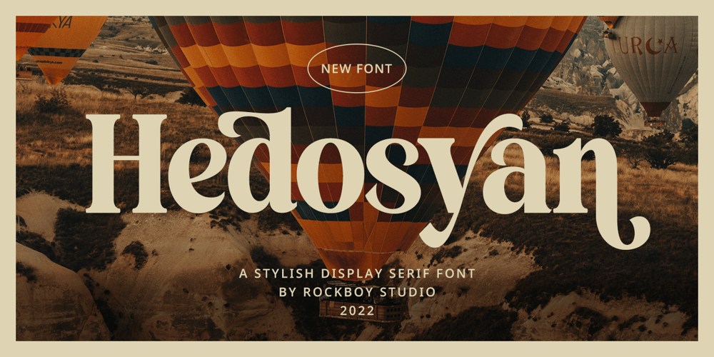 Hedosyan font