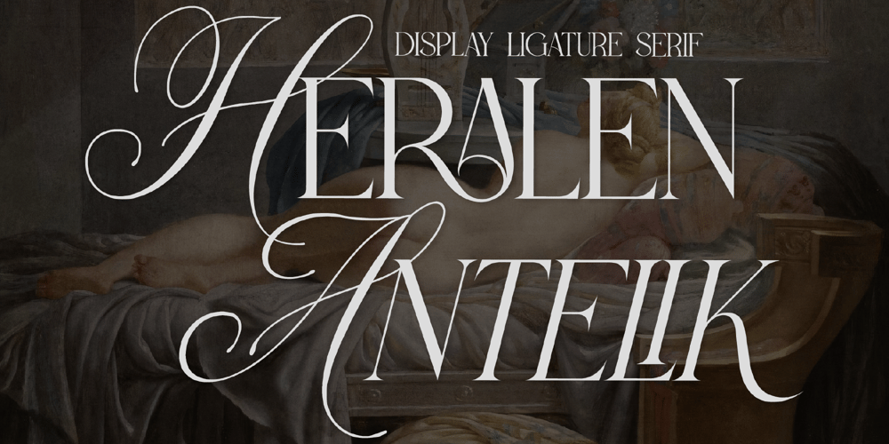 Heralen Antelik font