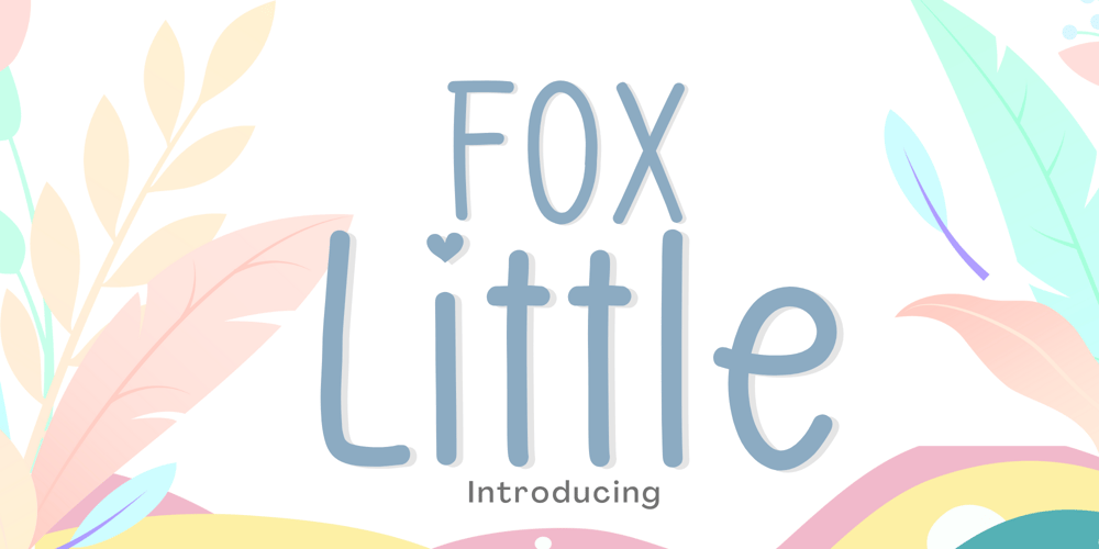 Fox Little font