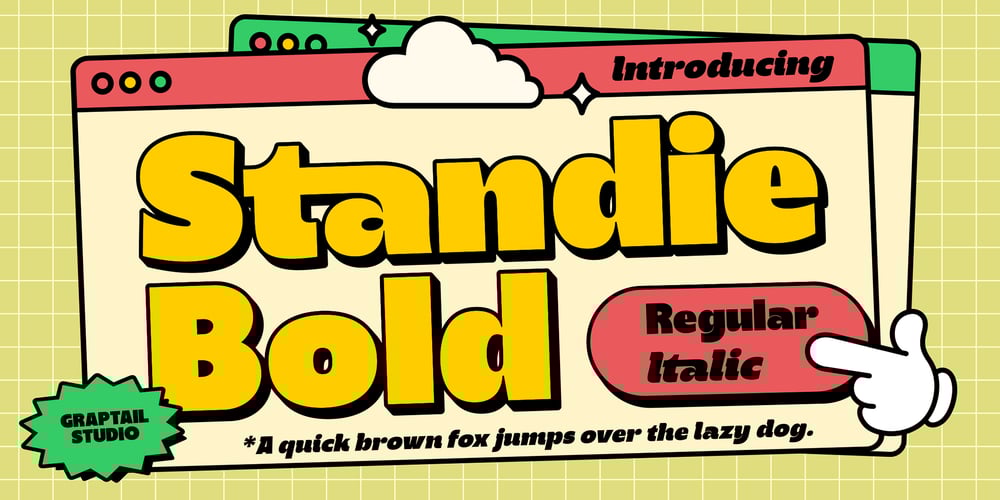Standie font