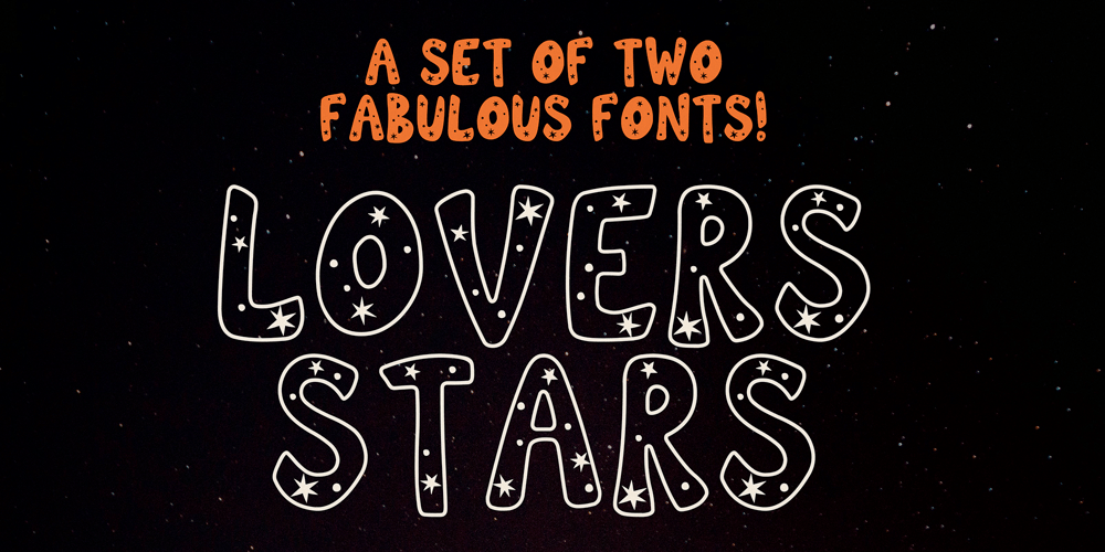Lovers Stars font