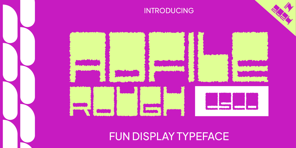 Adfile Rough font