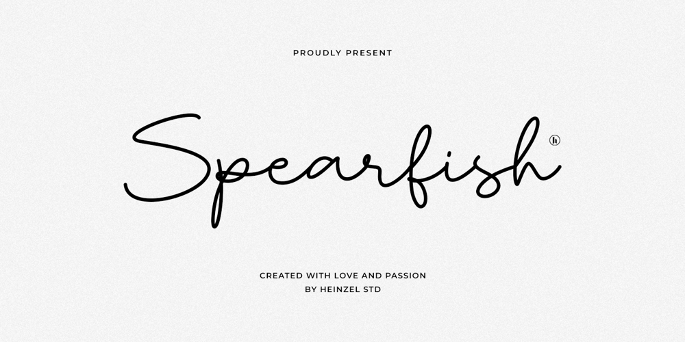 Spearfish font