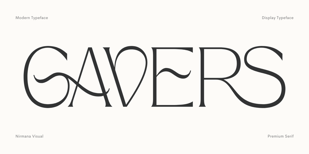 Gavers font