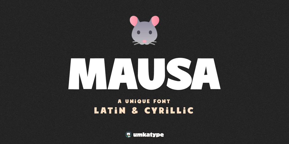 Mausa font