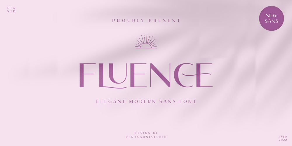 Fluence PS font
