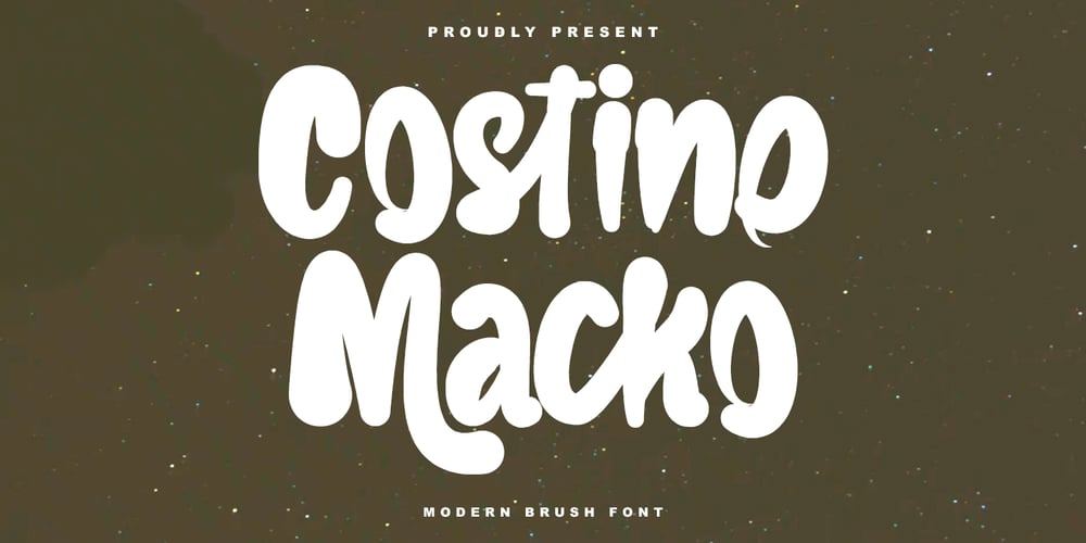 MC Costino Macko font