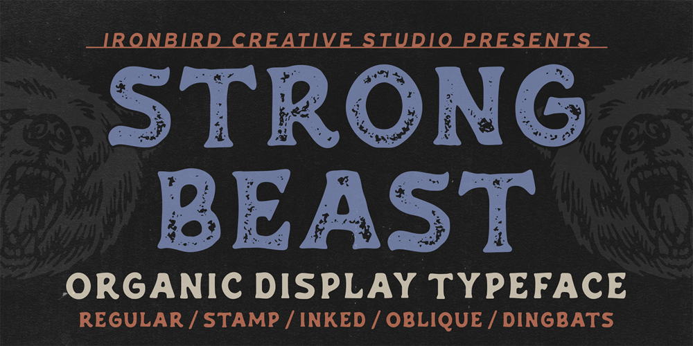 Strong Beast font