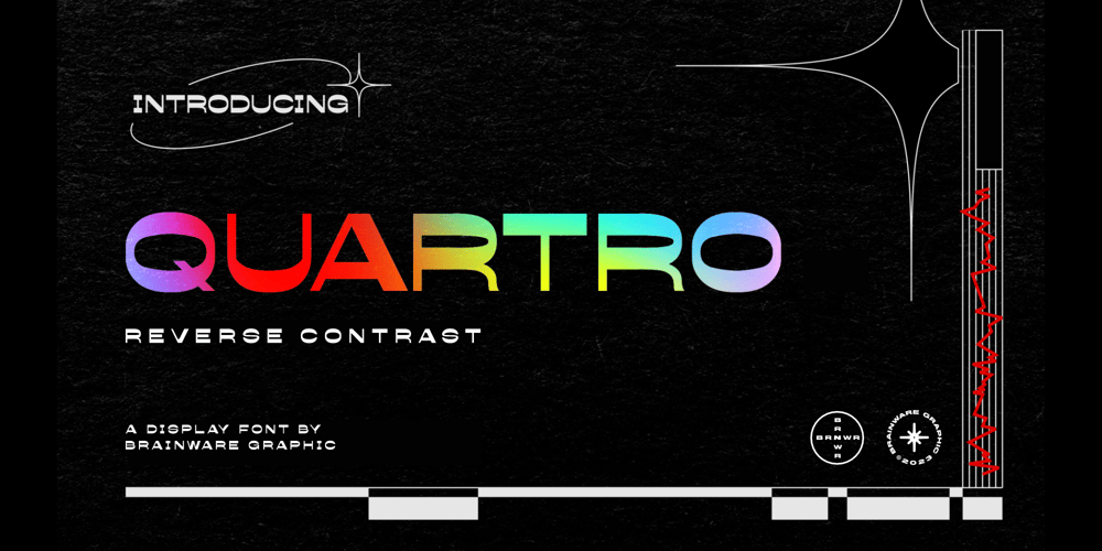 Quartro font