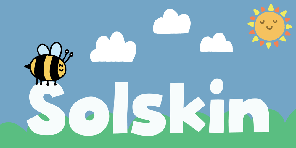 Solskin font