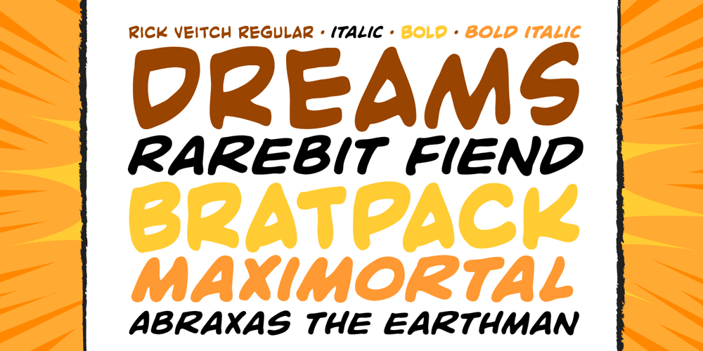 Rick Veitch font