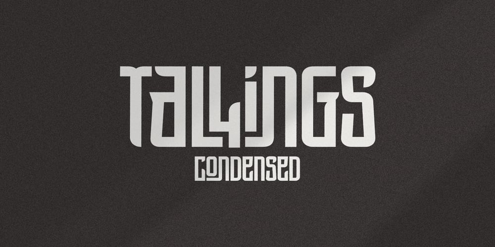 Tallings font