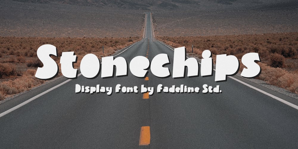 Stonechips font