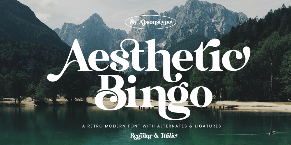 Aesthetic Bingo font