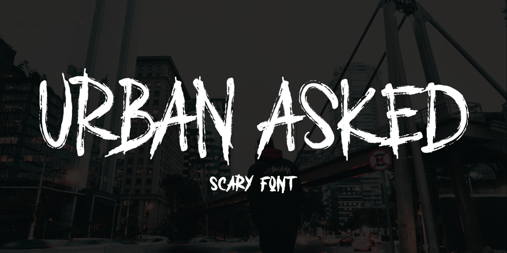 Urban Asked font