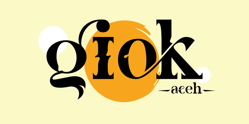 Giok font