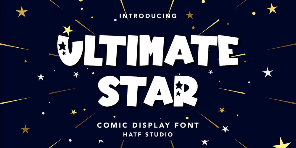 Ultimate Star font