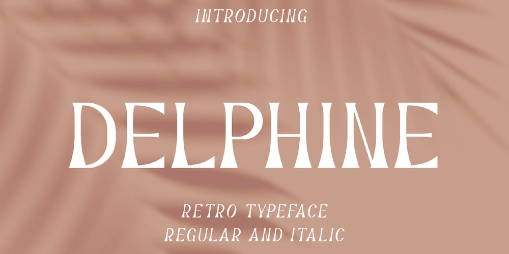 Delphine font