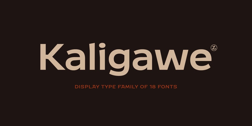 Kaligawe font
