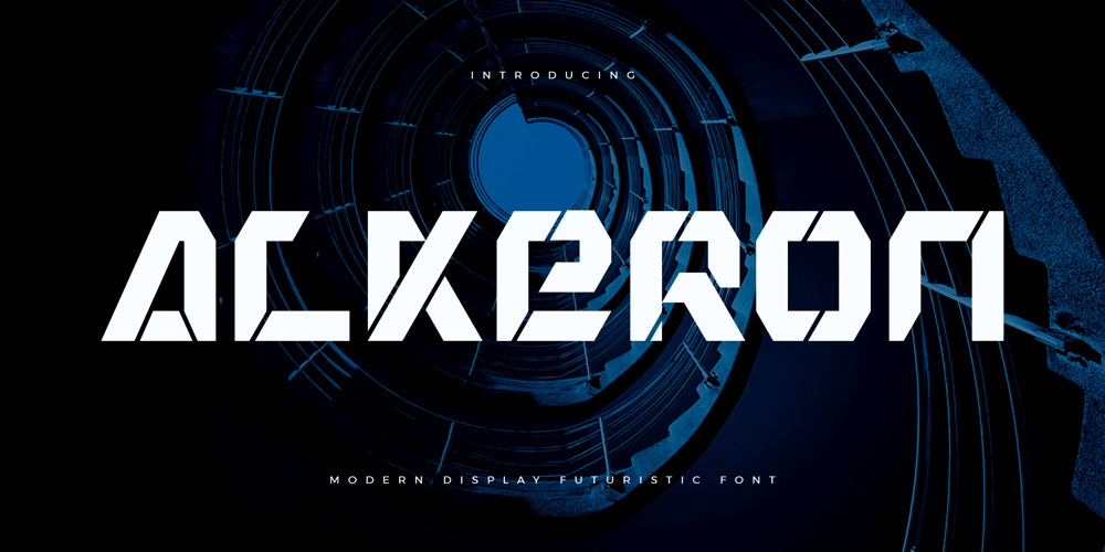 Alkeron font