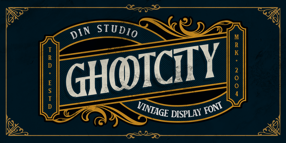 Ghootcity font