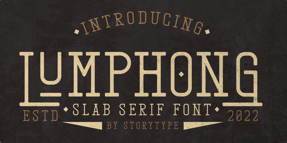 Lumphong font