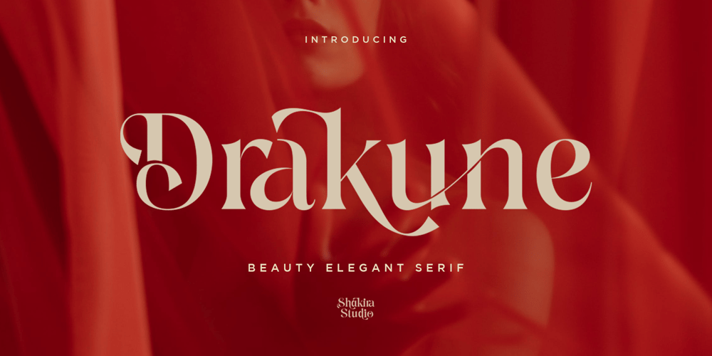 Drakune font