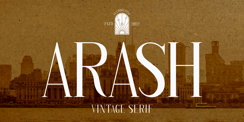 Arash font
