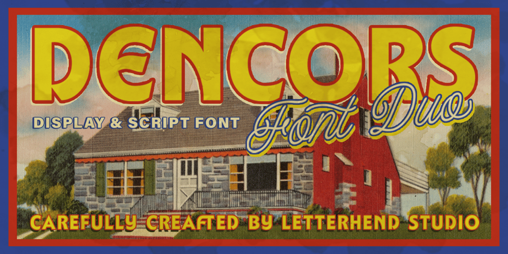 Dencors font