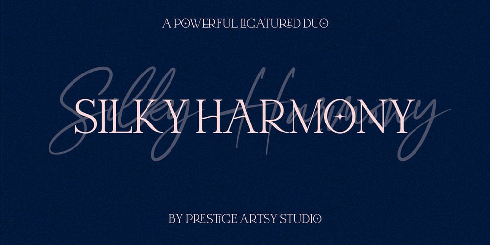 Silky Harmony font