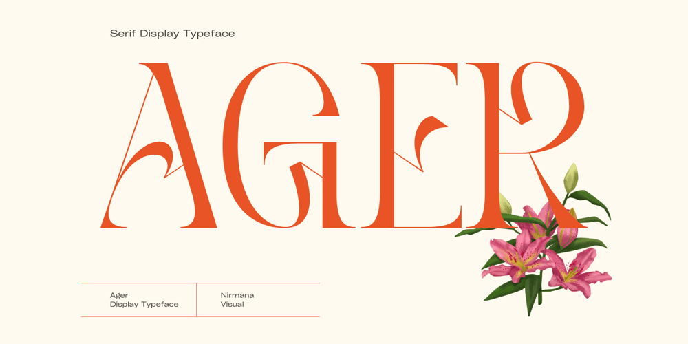 Ager font