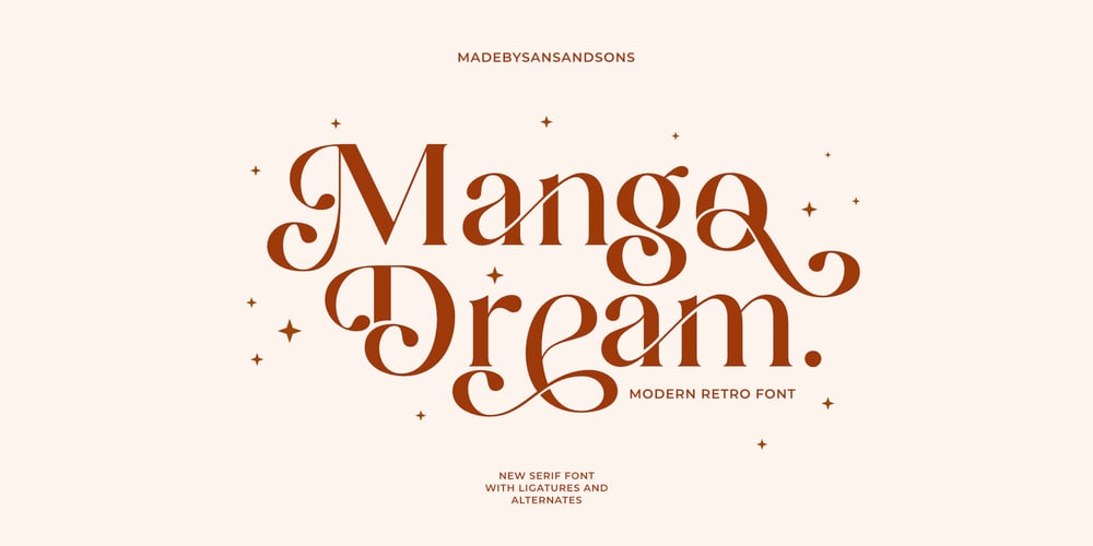 Mango Dream font