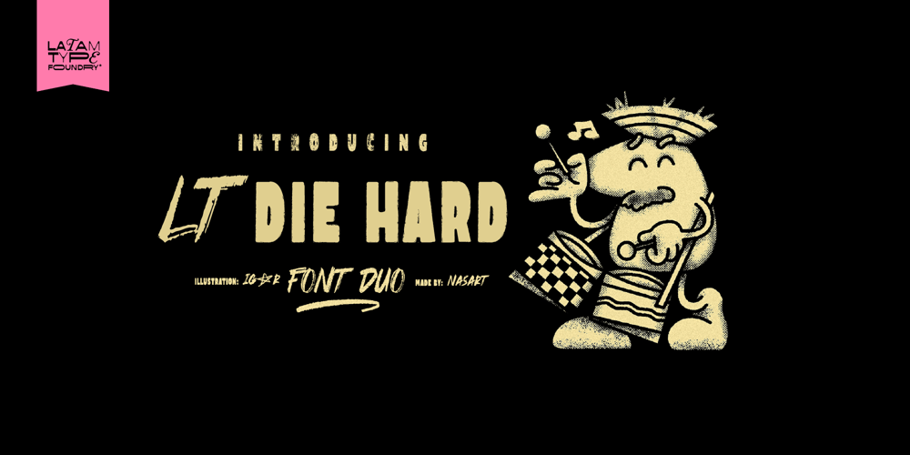 LT DIE HARD font