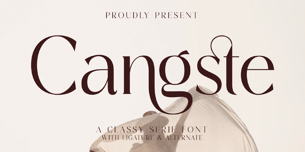 Cangste font