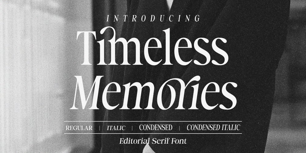 Timeless Memories font